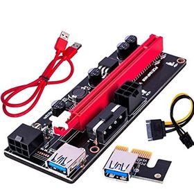 Alfais 4842 PCI-E Express 1X To 16X USB 3.0 009S Riser Yükseltici Uzatma Kartı 008s