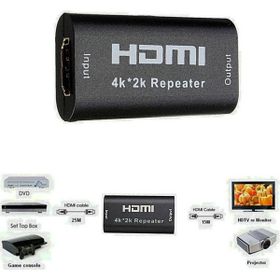 Alfais 4868 HDMI Dişi Dişi Uzatıcı Repeater 4K 40 m Adaptör
