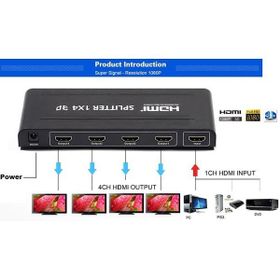 Alfais 4872 HDMI Switch Splitter 4 Port Çoklayıcı Çoğaltıcı