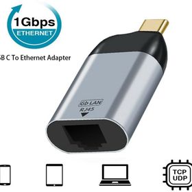 Alfais 4895 Type-C To Ethernet USB 3.1 1000MBPS Gigabit Ag Adaptor Kartı