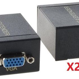 Alfais 4896 Rj45 Vga Cat5e 6 Kablos Extender 60 m Ek Uzatıcı