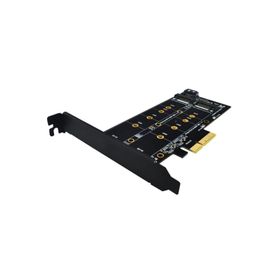 Alfais 4898 M.2 Nvme M+B Key NGFF SSD To PCI-E 3.0 X4 Sata Çevirici Dönüştürücü Adaptör Kartı