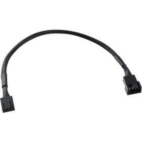 Alfais 4904 PWM 4 Pin Y Port Dişi Erkek Anakart Fan Uzatma Güç Kablosu