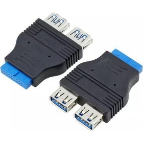 Alfais 4924 19 Pin 2S USB 3.0 To 9 Pin USB 2.0 Çevirici Dönüştürücü Adaptör