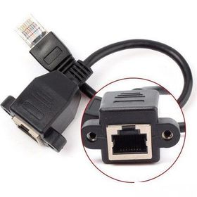 Alfais 4932 RJ45 Cat5 Cat6 Dişi Erkek Çevirici Koruyucu Adaptör