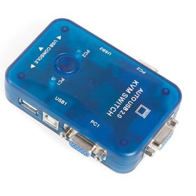 Alfais 4949 Auto Usb Kvm Switch 2 Port Otomatik Çoklayıcı