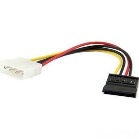 Alfais 4960 Kasa içi Sata HDD 4 Pin Power 15 cm Güç Kablosu
