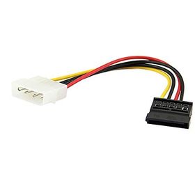 Alfais 4960 Kasa içi Sata HDD 4 Pin Power 15 cm Güç Kablosu