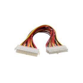 Alfais 4983 Kasaiçi PSU ATX 24 Pin Power Uzatma Kablo Supply Dişi Erkek Kablo Ek Uzatıcı