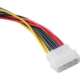 Alfais 4985 3 Port IDE Molex Sata Power HDD 4 Pin Kasa İçi Güç Kablosu