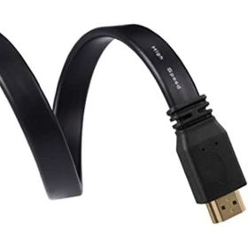 Alfais 4996 4K Full HD 60 HZ 2.0 Yassı Flat Slim 0.5 mt Uyumlu HDMI Kablo
