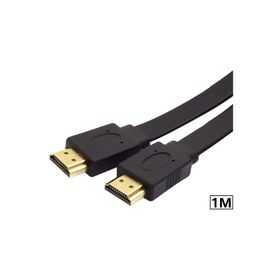 Alfais 4997 4K Full HD 60 HZ 2.0 Yassı Flat Slim 1 mt Uyumlu HDMI Kablo