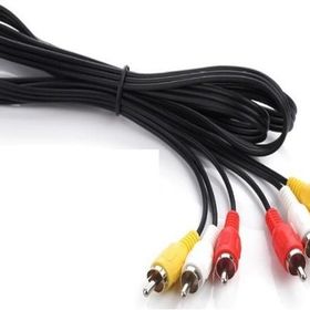 Alfais 5006 3RCA To 3 Rc 1.5 m Tos Scart Kablosu