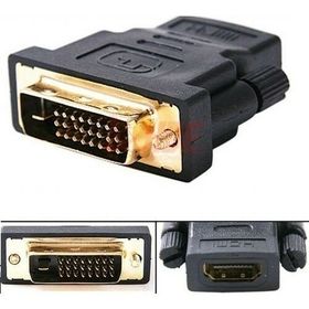 Alfais 5013 HDMI DVİ 24+1 TV LCD Monitör Kasa PC Laptop Dişi-Erkek Çevirici-Dönüştürücü Adaptör