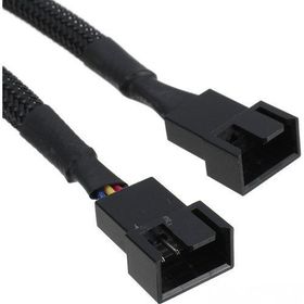 Alfais 5025 Fan Çoklayıcı Y PWM 4 Pin Splitter Çoklayıcı Switch Kablosu