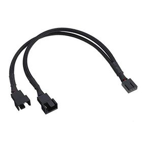 Alfais 5025 Fan Çoklayıcı Y PWM 4 Pin Splitter Çoklayıcı Switch Kablosu