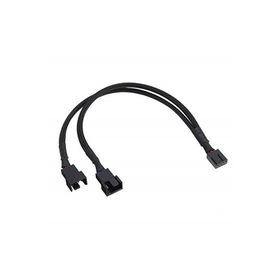 Alfais 5025 Fan Çoklayıcı Y PWM 4 Pin Splitter Çoklayıcı Switch Kablosu