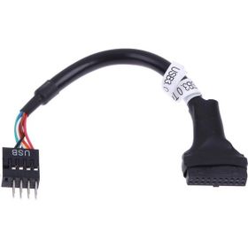 Alfais 5026 19-20 Pin USB 3.0 to 9 USB 2.0 Çevirici Dönüştürücü Adaptör Kablosu