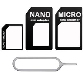 Alfais 5038 Nano Micro Mikro Sim Çevirici Dönüştürücü İğne Adaptör Set