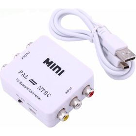 Alfais 5040 Ntsc To Pal 3 RCA Av Çevirici Dönüştürücü Adaptör