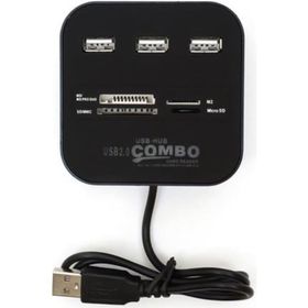 Alfais 5043 USB Hub Çoklayıcı Çoklu Kart Okuyucu
