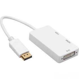 Alfais 5056 Displayport to HDMI VGA DVI Çevirici Dönüştürücü Adaptör