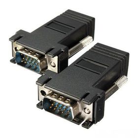 Alfais 5059 RJ45 VGA Ekleme Ek 30 m Cat5-6 Monitör Uzatıcı