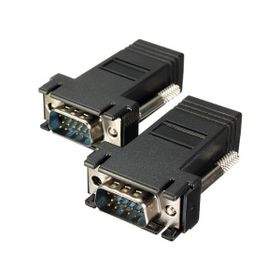 Alfais 5059 RJ45 VGA Ekleme Ek 30 m Cat5-6 Monitör Uzatıcı