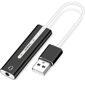 Alfais 5072 7.1 USB Harici Ses Kartı 3.5 mm Çevirici Dönüştürücü Ses Kartı