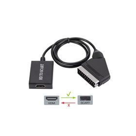 Alfais 5083 HDMI To Scart 1080P HD Av Video Çevirici Dönüştürücü Adaptör