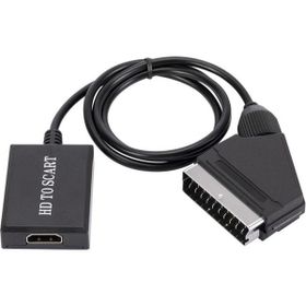 Alfais 5083 HDMI To Scart 1080P HD Av Video Çevirici Dönüştürücü Adaptör