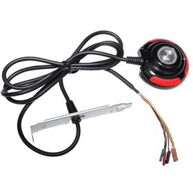 Alfais 5090 Switch On/Off Led Işıklı Anakart Power Supply ve Reset Açma Kapama Butonu Kablosu