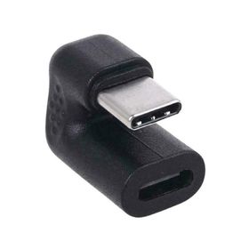 Alfais 5096 Type-C To Type-C Dişi Erkek 180 Derece Dirsek Çevirici Dönüştürücü Adaptör