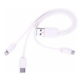 Alfais 5103 Micro USB Type C Lightning Usb Data Şarj Kablosu