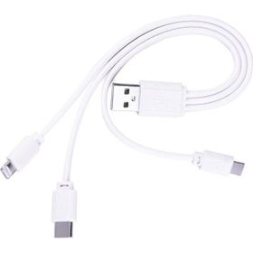 Alfais 5103 Micro USB Type C Lightning Usb Data Şarj Kablosu