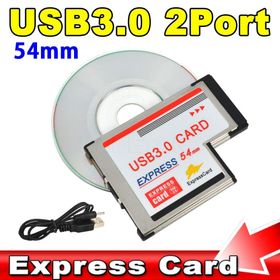 Alfais 5119 2 Port Usb 3.0 54 mm Express Cardbus Pcmcia Adaptör Kartı