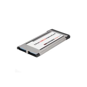 Alfais 5120 2 Port USB 3.0 34 mm Express Cardpus Pcmcia Adaptör Kartı