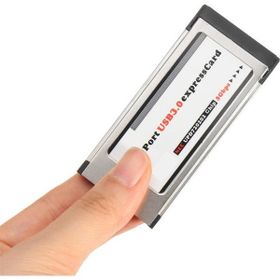 Alfais 5120 2 Port USB 3.0 34 mm Express Cardpus Pcmcia Adaptör Kartı