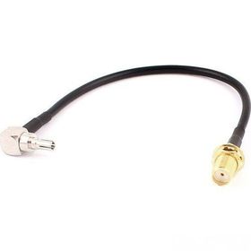 Alfais 5126 CRC9 SMA Dişi Çevirici Adaptör Wireless Anten Kablosu