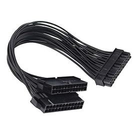 Alfais 5145 24 Pin ATX Dual PSU Çoklayıcı Adaptör Anakart Minning Kablosu