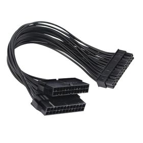 Alfais 5145 24 Pin ATX Dual PSU Çoklayıcı Adaptör Anakart Minning Kablosu