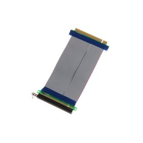 Alfais 5146 Pci-E Express 16X to 16X Dişi Erkek Riser Uzatma Kablosu