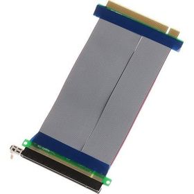 Alfais 5146 Pci-E Express 16X to 16X Dişi Erkek Riser Uzatma Kablosu