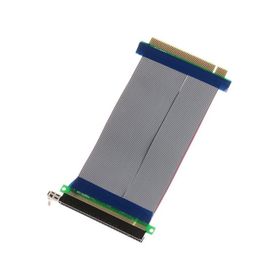 Alfais 5146 Pci-E Express 16X to 16X Dişi Erkek Riser Uzatma Kablosu