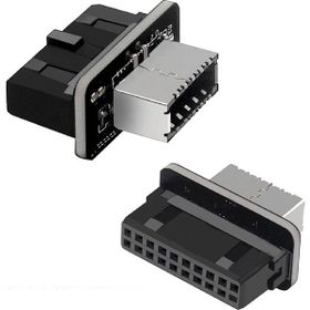 Alfais 5209 Type-E to USB 3.0 19 PIN Anakart Dişi Erkek Çevirici Dönüştürücü Adaptör
