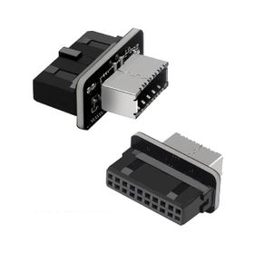 Alfais 5209 Type-E to USB 3.0 19 PIN Anakart Dişi Erkek Çevirici Dönüştürücü Adaptör