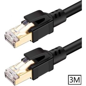 Alfais 5215 Cat8 3 mt 40 GBPS 2000 MHZ Yüksek Hızlı İnternet Kablosu