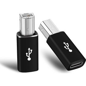 Alfais 5219 Type C to USB B Midi Klavye Yazıcı Printer Çevirici Dönüştürücü Adaptör