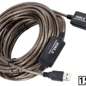 Alfais 5227 15 mt Aktif USB Uzatma Kablosu