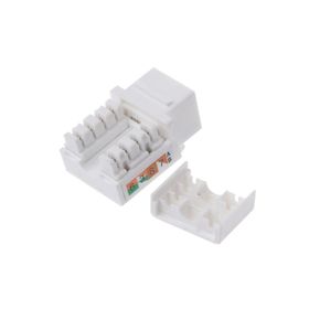 Alfais 5235 CAT6 RJ45 UTP Keystone Patch Panel İçin Jack